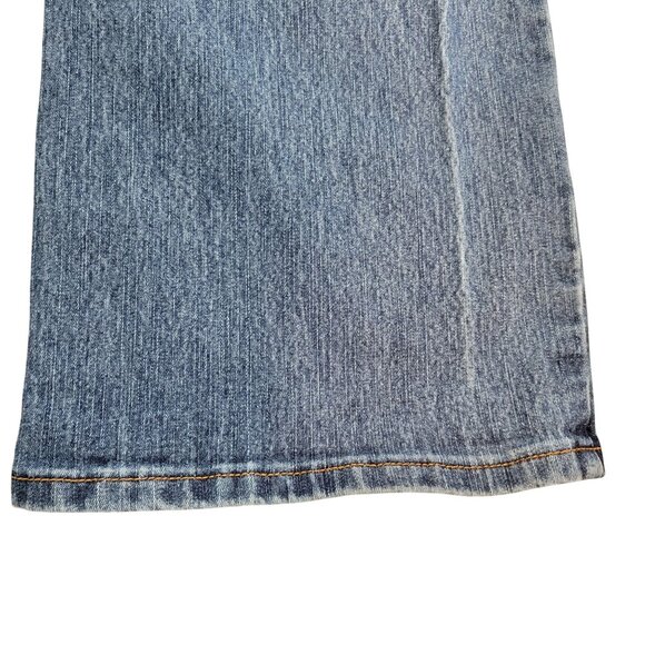 Cosmopolitan Jeanswear Embroidered Womens Blue Jeans Size 20 Low Rise - Picture 6 of 10